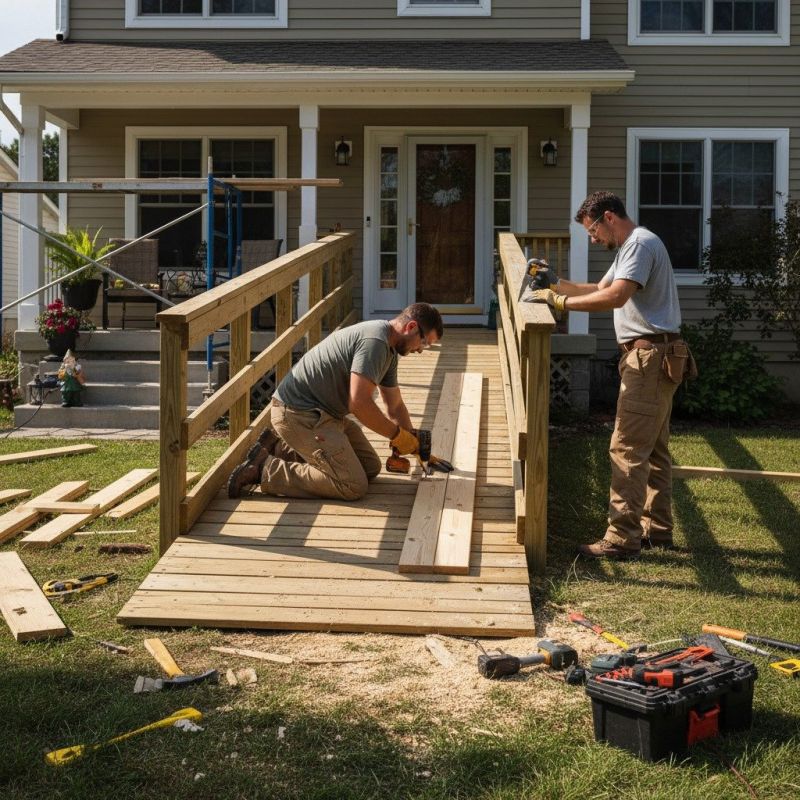 Local Disabled Ramp Renovation pros at work
